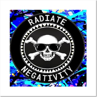 radiate Negativity by LowEndGraphics Posters and Art